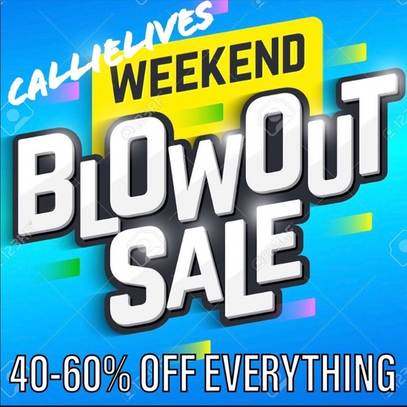Callie Lives Tops - WEEKEND SALE: ACCEPTING ALL OFFERS @40-60% OFF!!